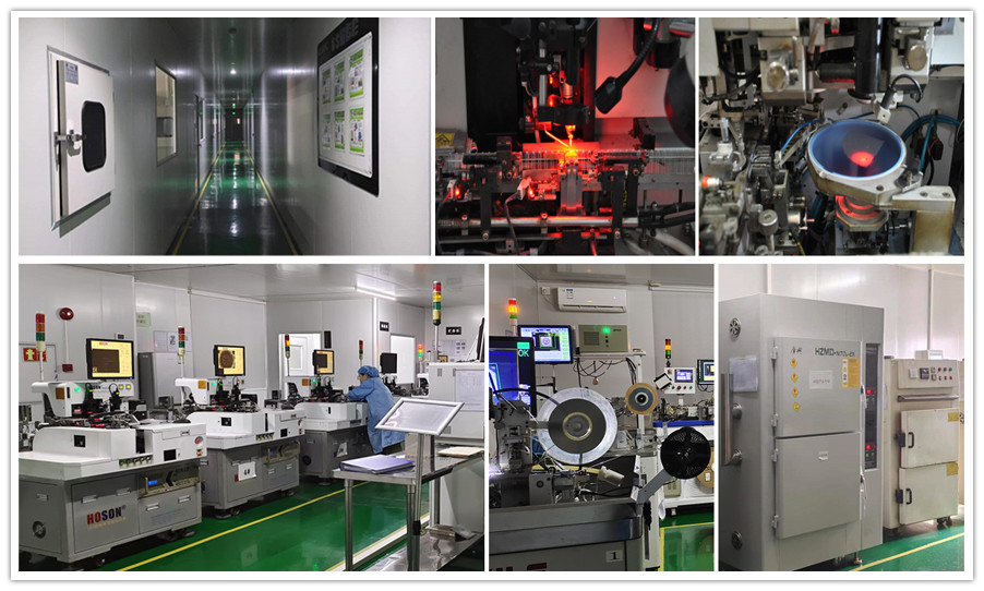 Dongguan Lanjin Optoelectronics Co., Ltd. 공장 생산 라인