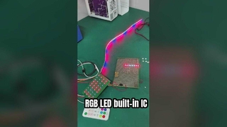IC 맞춤형 디자인이 내장된 주소 지정이 가능한 RGB LED