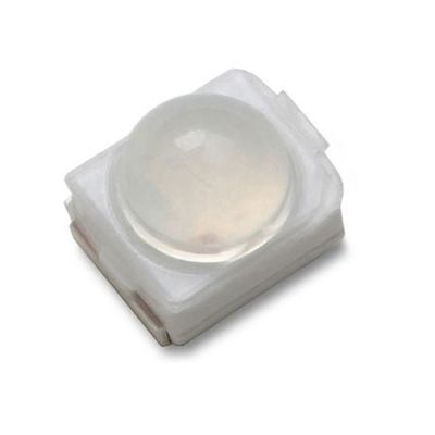 3528 SMD LED 돔 렌즈 60도 붉은 저녁 밝은 2000mcd 교통 신호등 LED 칩 다이오드