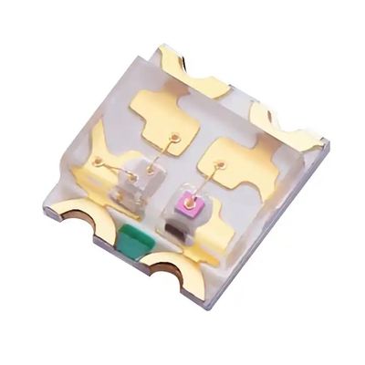 실용적인 0.06W 0603 SMD LED 쌍색 적색과 노란색 녹색 파장 568-576nm 1615