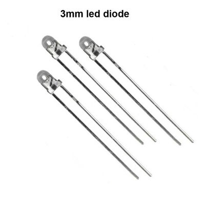 1050nm F3 먼 적외선 LED 열 분산, 반사 감지 3mm IR LED