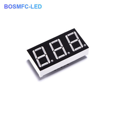 20mA 7 세그먼트 LED 디스플레이 3자리 0.28 인치 0.56 인치 내구성