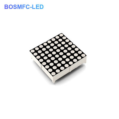 64x64x7.5mm 8x8 점 매트릭스 디스플레이, 빨간 빛 LED 매트릭스 화면