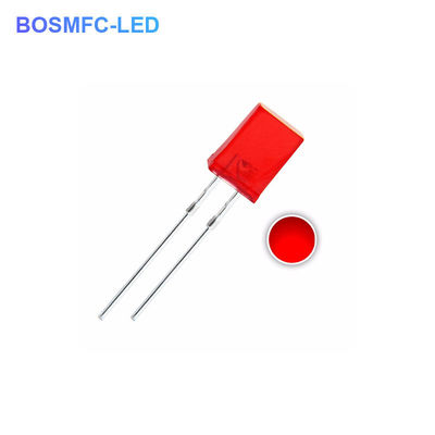1.8V-2.4V LED 홍색 구멍 LED 2x5x7mm 실내 조명 LED 다이오드