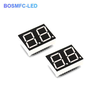0.28 인치 2자리 7개 세그먼트 LED 디스플레이 빨간색 공통 안도와 카थो드