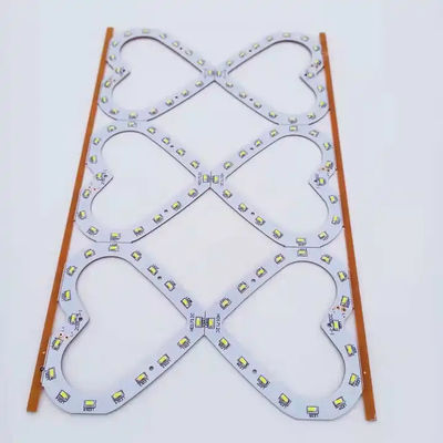별 PCB 다층 LED 회로 보드, FR4 알루미늄 PCBA 보드