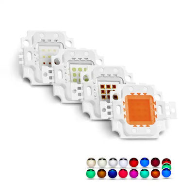 COB 10W 실내 LED 성장 조명 칩 흰색 빨간색 녹색 파란색 노란색 전체 스펙트럼