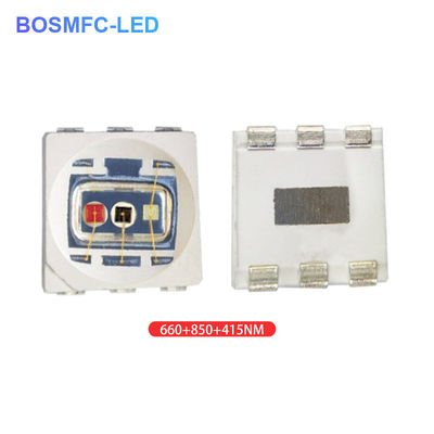 1.5W 5050 SMD LED 칩 660nm+850nm+415nm LED 의학적 화장품을 위해 통증을 완화합니다