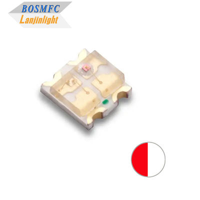 1615 다목적 바이 컬러 SMD LED 0603 빨간색 &amp; 흰색 빛 열 분산