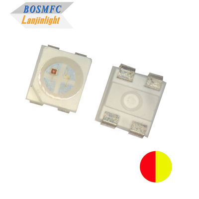 안정적인 PLCC4 SMD LED 3528 빨간색 &amp; 노란색 빛 칩 4 핀