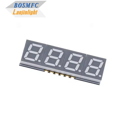 0.56 인치 7 세그먼트 LED SMD 디스플레이 4자리 초 얇은 공통 안도