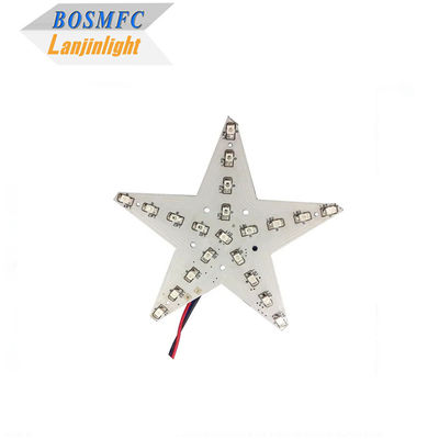별 PCB 다층 LED 회로 보드, FR4 알루미늄 PCBA 보드