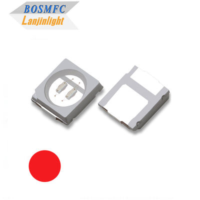3030 SMD LED 칩 1W 더블 칩 고 뤼멘 660nm 빨간 빛