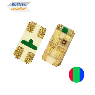 0603 RGB LED 사난 칩 1608 SMD 삼색 (붉은, 녹색, 파란색)