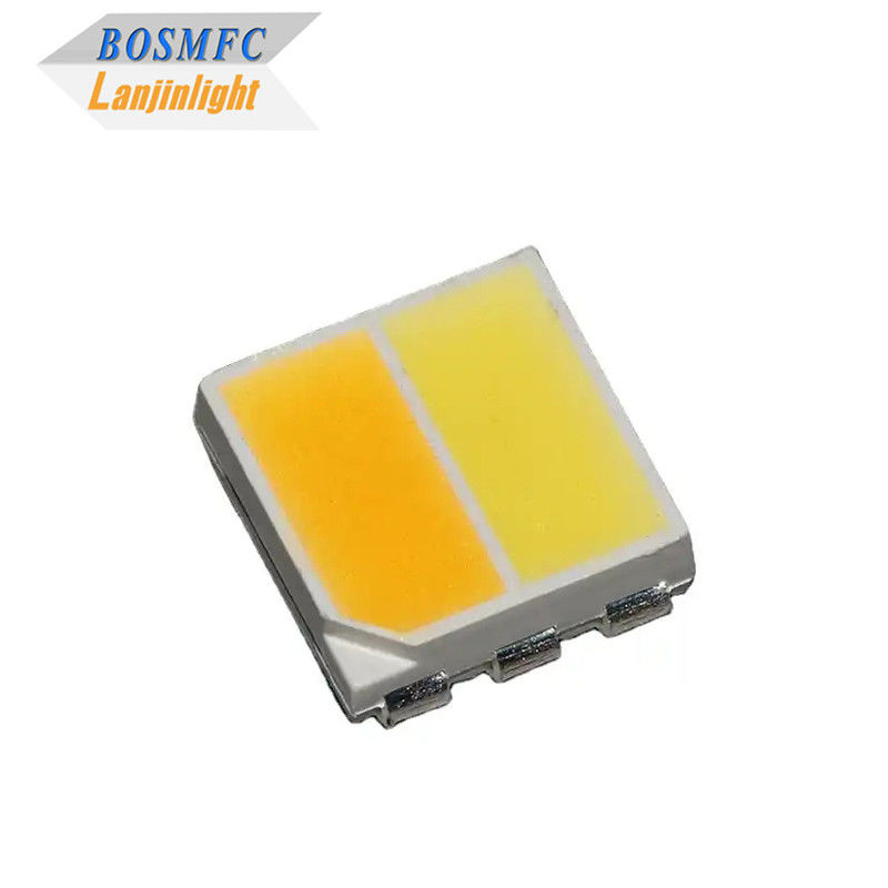 0.2W 바이 컬러 5050 SMD LED 따뜻한 흰색 &amp; 차가운 흰색 / 자연 흰색