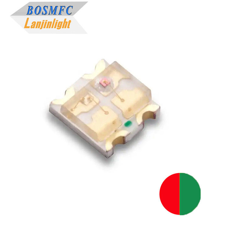실용적인 바이 컬러 SMD LED 0603 표시등을 위한 빨간색 및 녹색 빛