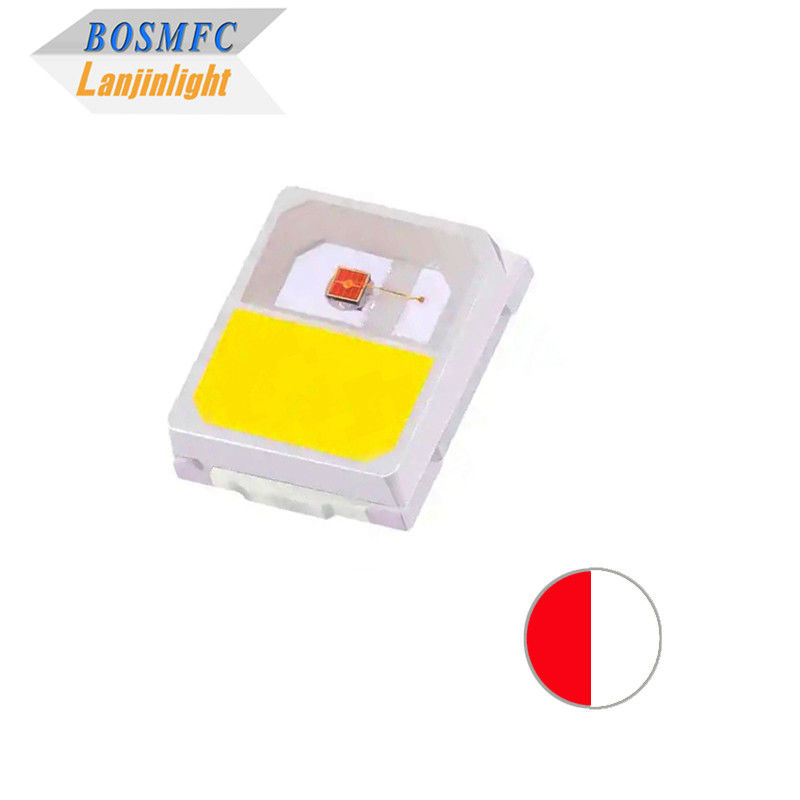 안정적인 바이 컬러 2835 SMD LED 빨간색 &amp; 흰색 0.5W 열 분산