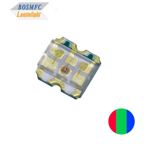 PLCC6 1615 삼색 LED 0.4mm T 두께 0603 RGB SMD LED 세탁등