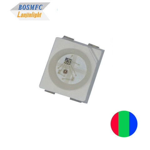 IC 운전 3528 SMD RGB LED 4 핀 슈퍼 밝은 PLCC4 SMD 다채로운 LED LED 스트립