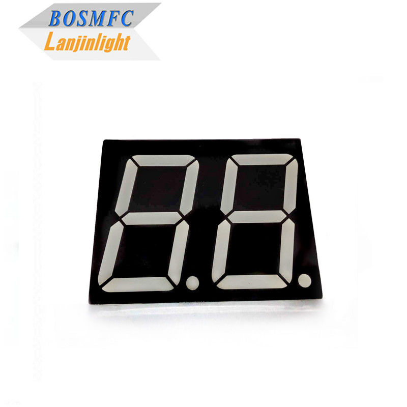 0.28 인치 2자리 7개 세그먼트 LED 디스플레이 빨간색 공통 안도와 카थो드