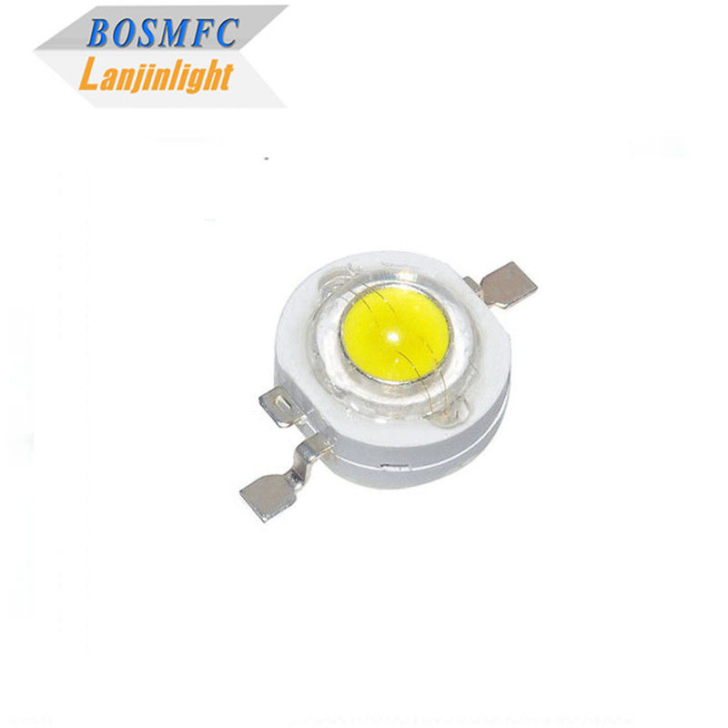 1W 140ml 고전력 LED 칩 램프 진주 3W 플래시 라이트를 위한 슈퍼 화이트