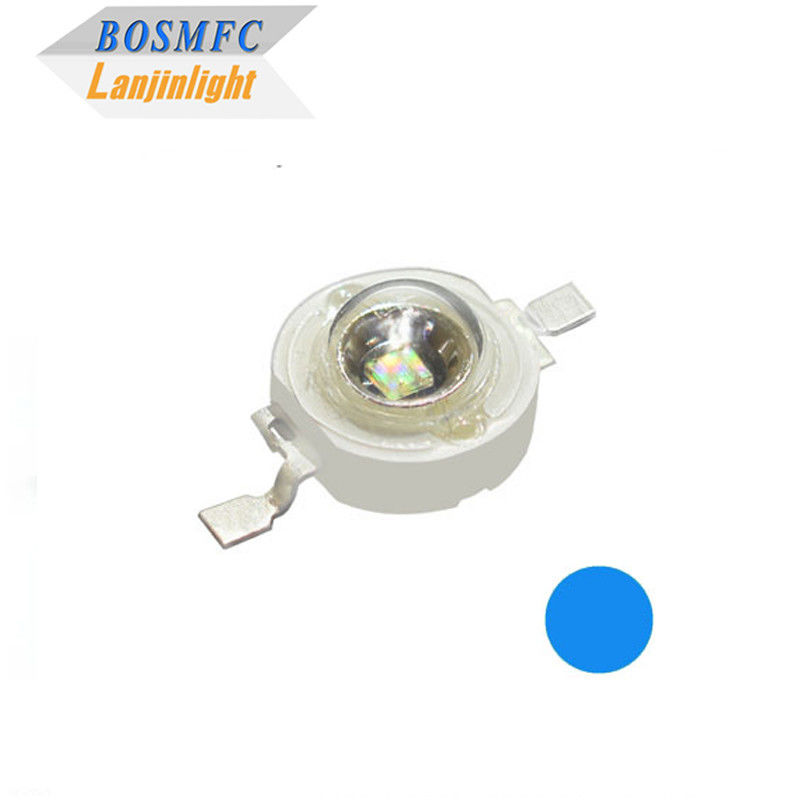 1W 3W 고전력 LED 칩 파장 460-472m DIY 조명 램프