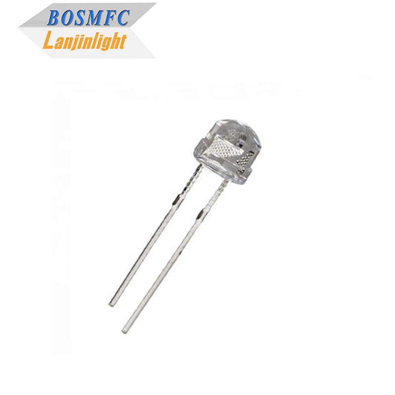 1.2V-1.5V 5mm 짚 모자 LED 램프 다이오드 F5 940nm 제어 장치