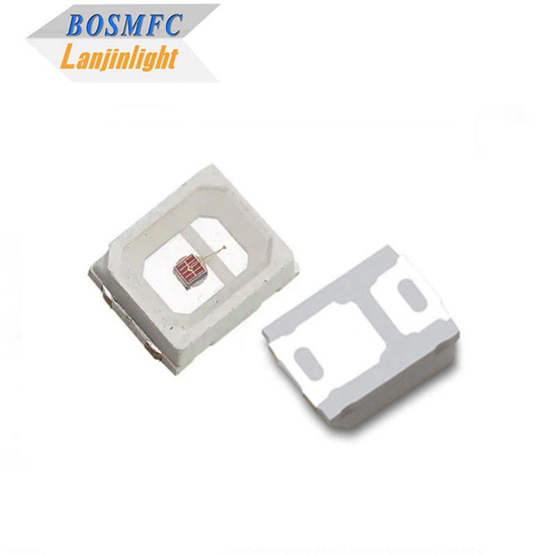 심 붉은 칩 2835 SMD 650nm 660nm 60mA 식물용 LED 성장 빛