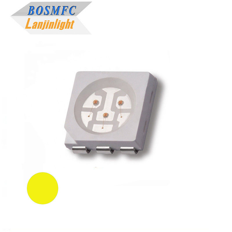 5050 SMD LED 노란색 발광 다이오드 번호판 LED 램프용 앰버 LED 칩
