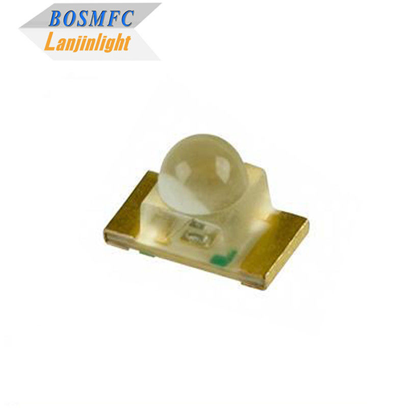 따뜻한 흰색 차가운 흰색 3216 SMD 돔 렌즈 60도 1206 LED 표시등