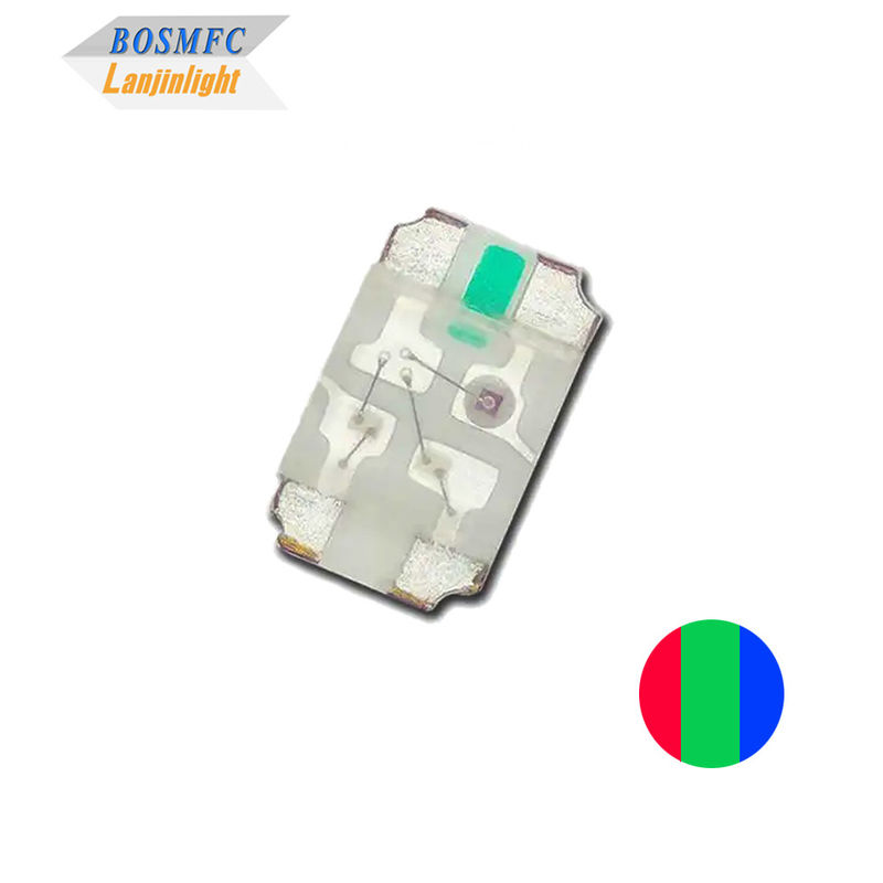 0805 RGB SMD 장기 사용 기간 2012 표시기용 삼색 LED 칩