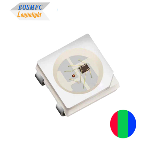 3.5V-5.5V 5050 RGB LED WS2812B IC 다채로운 내구성 SK6812