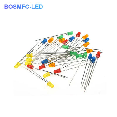 3mm Through Hole LED 모든 색상 F3 다이프 LED 실내 조명용 실용