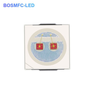 3030 SMD LED 칩 1W 더블 칩 고 뤼멘 660nm 빨간 빛