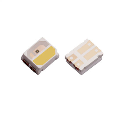 안정적인 0.2W 2835 SMD LED 듀얼 컬러 빨간색 & 따뜻한 흰색 CCT2700-3200K 반 정적 밝은 LED 칩