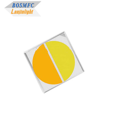 2W 3030 LED SMD 양색 2 In 1 따뜻한 흰색 및 차가운 흰색 색상 열 분산