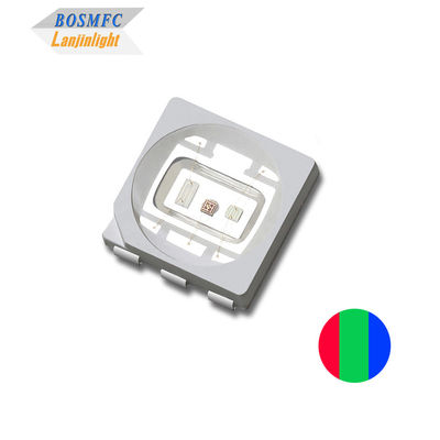 0.5W 0.6W 5050 RGB LED 세 가지 색상 스테이지 라이트 램프에 내구성