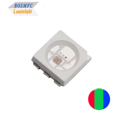 RDC12V PLCC6 5050 RGB LED IC 운전 다채로운 SMD LED SK6812 / WS2812B IC