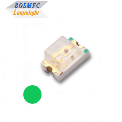 0805 최고 SMD LED 다이오드 0.06W 2.8V-3.4V 녹색 빛 칩