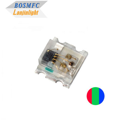 12mA 0807 RGB LED 내장 IC 5v 반 정적 0805 다채로운 LED SMD