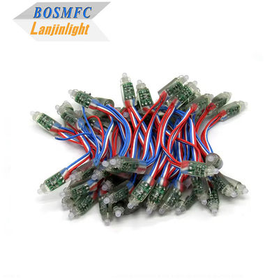 IP68 방수 WS2811 LED 픽셀 모듈 스트링 라이트 디지털 LED 픽셀 DC5V 멀티 컬러 LED 스트링 라이트