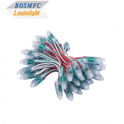 WS2811 디푸스 디지털 RGB LED 스트링 라이트 픽셀 라이트 12mm 둥글 개별 주소