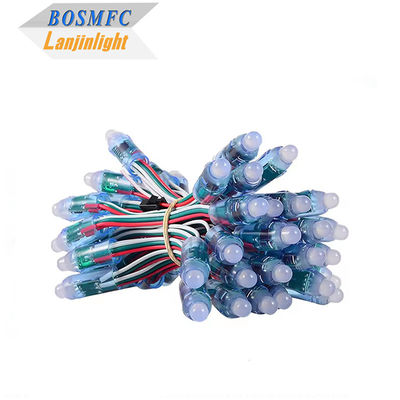 공장 도매 WS2811 꿈 색상 RGB IC 12V LED 픽셀 스팅 라이트 광고 모듈 화면 LED 포인트 라이트 크리스마스