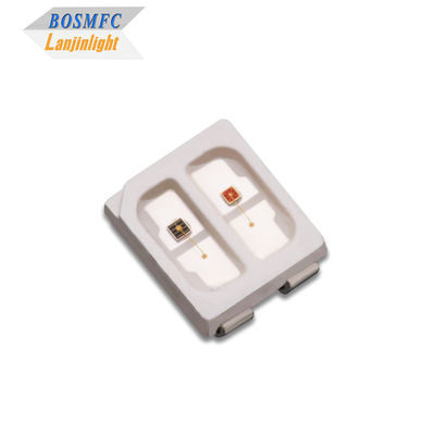 미용 치료, 시너지 피부 치료 및 통증 완화를 위해 설계된 3528 SMD LED 듀얼 컬러 빨간색 620nm + 860nm 적외선.